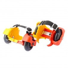 Light up Flash Skates Roller Easy-on Heel Skates